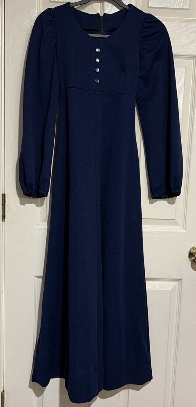 Handmade Dress Blue Orchestra Dress